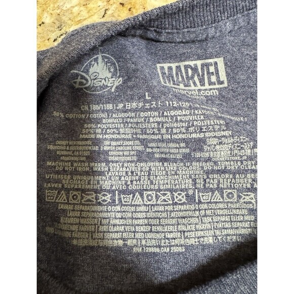 Marvel Comics Avengers T-Shirt Mens/Ladies  Large Gray Cotton - Picture 4 of 6